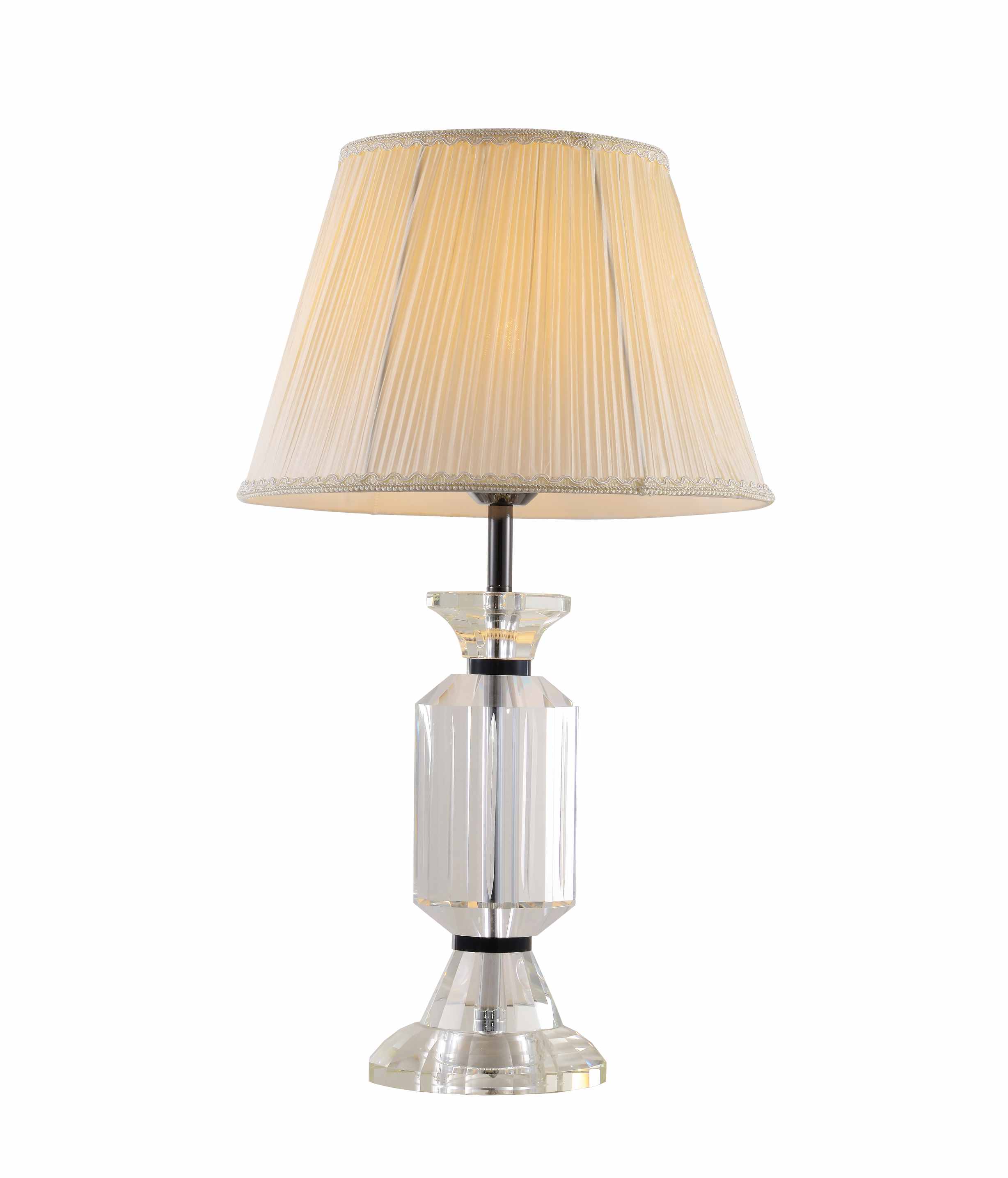 Lampu Meja Kristal Jelas Mewah