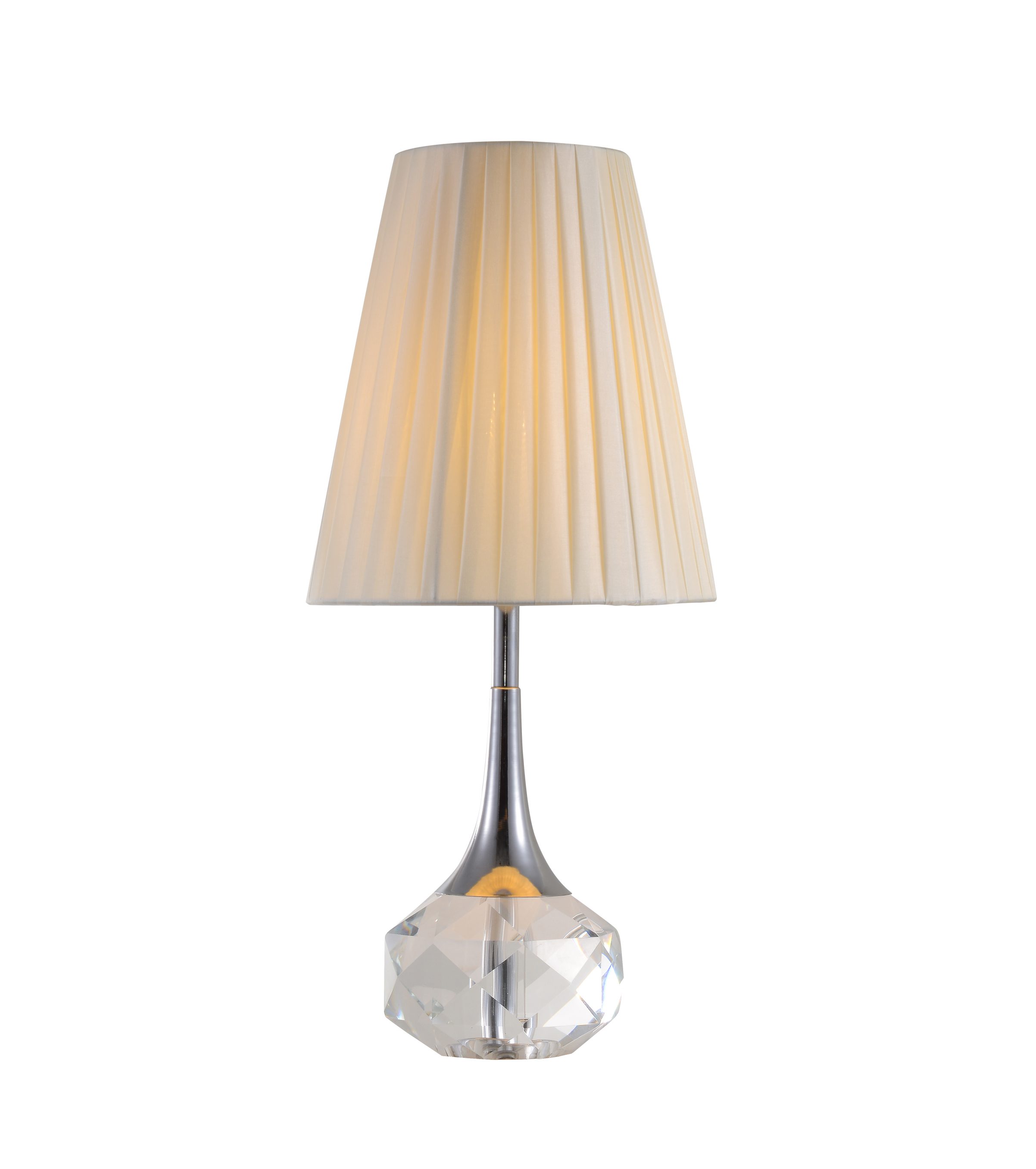 Lampu Meja Kristal Projek Hotel Moden