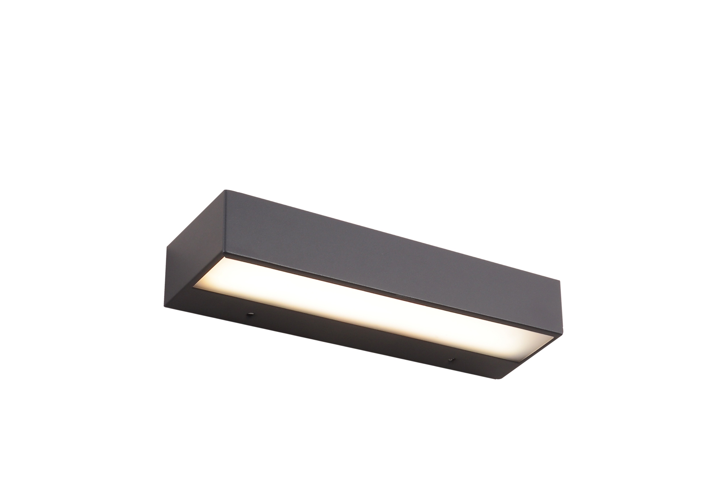 Sconce Dinding LED Atas dan Bawah Aluminium segi empat tepat